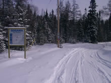 Gogama Ontario - Aerial photograph